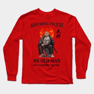 Old Samurai Long Sleeve T-Shirt